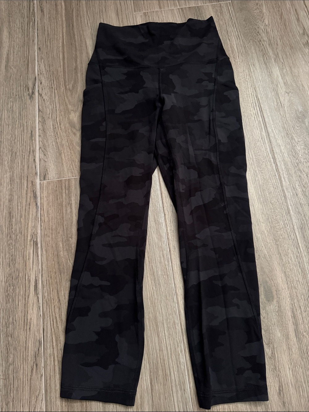 lululemon athletica Black Camo High-Rise Leggings